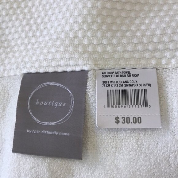 Boutique By Distinctly Home Air Rich Cotton Bath Towel - Picture 6 of 6